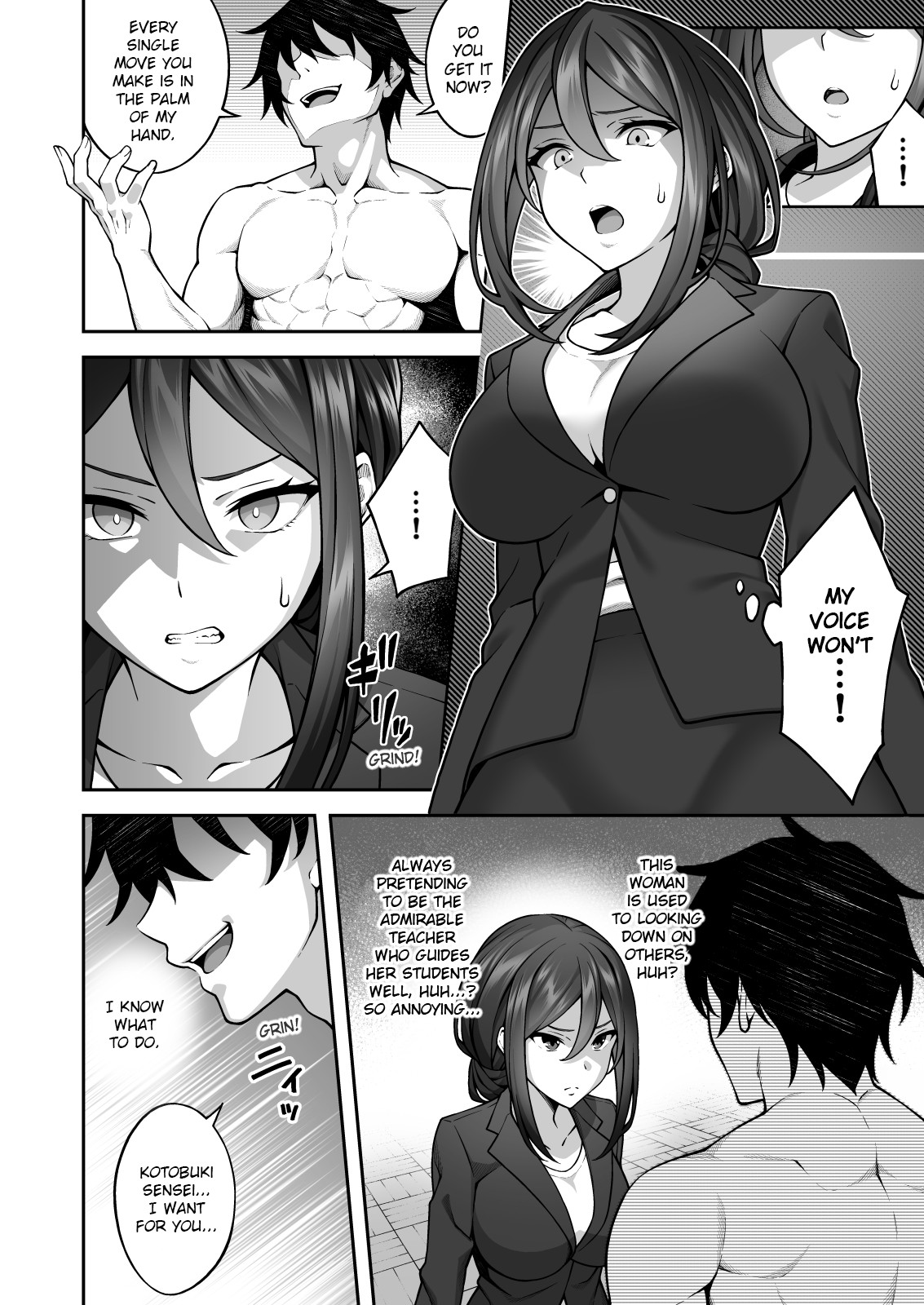 Hentai Manga Comic-(Hypnotism School 3) Thanks to Hypnotism, I Had the High and Mighty Female Teacher in the Palm of My Hands-Read-13